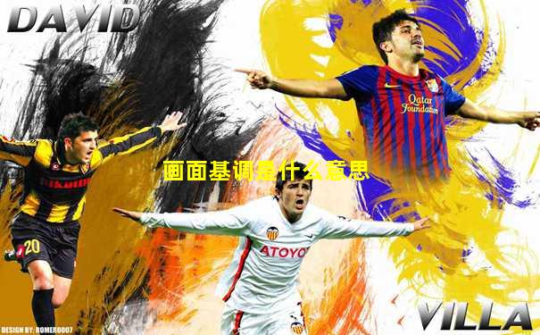画面基调是什么意思